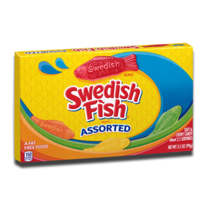 Swedish Fish Soft & Chewy Candy Assorted 99g Swedish Fish Soft & Chewy Candy Assorted 99g