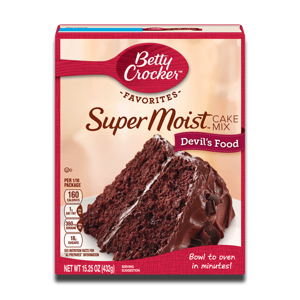 Betty Crocker Super Moist Devil's Food 432g Betty Crocker Super Moist Devil's Food 432g
