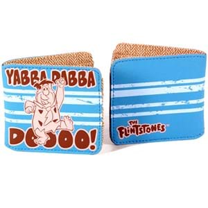 Pop Art Wallet Flintstones "Yabba Dabba Doo"