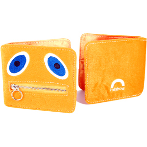 Pop Art Wallet Rainbow Zippy Orange