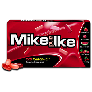 Mike and Ike Red Rageous Box 120g