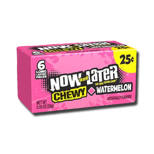 Now and Later Watermelon 6' Now and Later Watermelon 6'