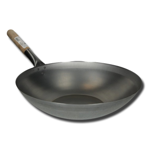 Wok Round Bottom 38cm (15cm)