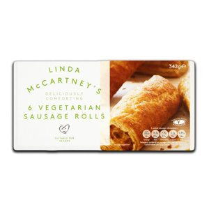 Linda McCartney Sausage Rolls 342g Linda McCartney Sausage Rolls 342g