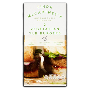 Linda McCartney Quarter Pounder Burger 227g