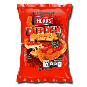 Herr's Deep Dish Pizza Cheese Curls 198.5g