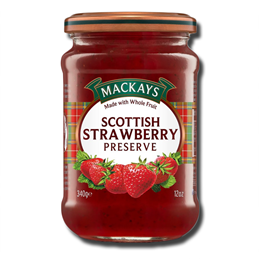 Mackays Scottish Strawberry Preserve 340g