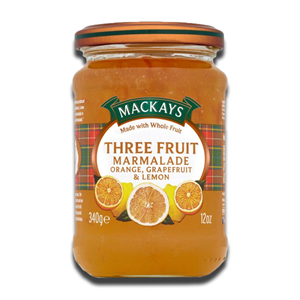 Mackays Three Fruit Marmalade 340g