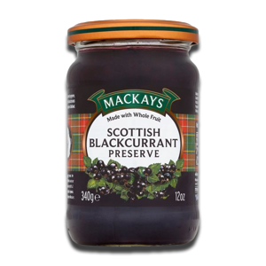 Mackays Scottish Blackcurrant Preserve 340g Mackays Scottish Blackcurrant Preserve 340g