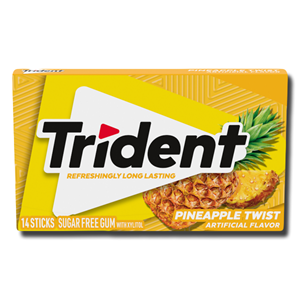Trident Pineapple Twist Gum 14 Units