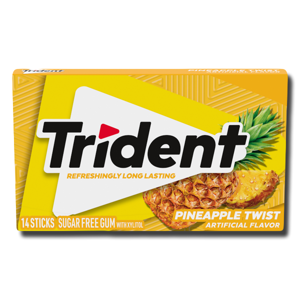 Trident Pineapple Twist Gum 14 Units Trident Pineapple Twist Gum 14 Units