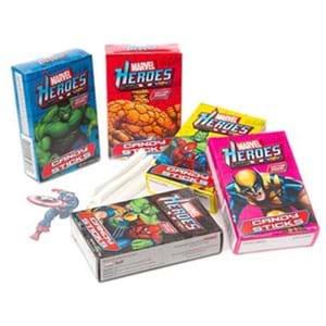 Marvel Heroes Candy Stick Tattoo 15g