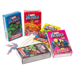 Marvel Heroes Candy Stick Tattoo 15g Marvel Heroes Candy Stick Tattoo 15g