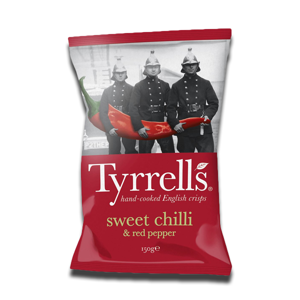 Tyrrell's Sweet Chilli & Red Pepper 150g Tyrrell's Sweet Chilli & Red Pepper 150g