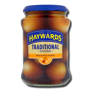Haywards Medium & Tangy Tradicional Onions 400g Haywards Medium & Tangy Tradicional Onions 400g
