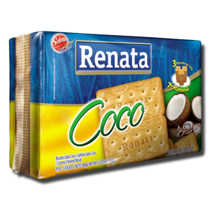 Renata Bolacha de Côco 360g Renata Bolacha de Côco 360g