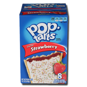 Kellogg's Pop Tarts Strawberry Frosted 384g