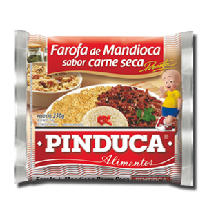 Pinduca Farofa de Mandioca Carne Seca 250g Pinduca Farofa de Mandioca Carne Seca 250g