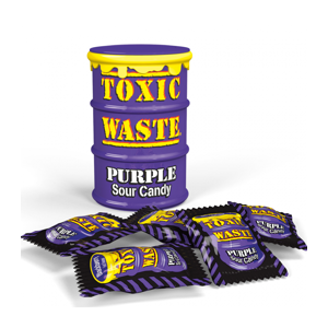 Toxic Waste Purple Sour Candy 42g Toxic Waste Purple Sour Candy 42g