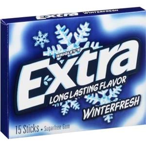 Extra Winterfresh Gum 15'