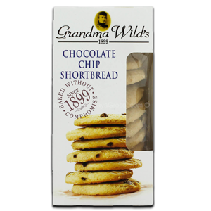 Grandma Wild's Chocolate Chip Shortbread 150g Grandma Wild's Chocolate Chip Shortbread 150g