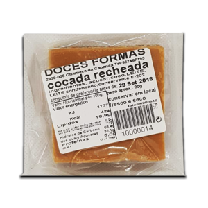 Doces Brasileiros Cocada Recheada 80g Doces Brasileiros Cocada Recheada 80g