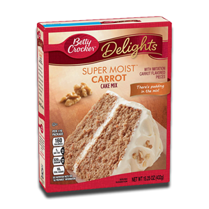 Betty Crocker Super Moist Carrot Cake Mix 375g