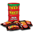 Toxic Waste Red Sour Candy 42g