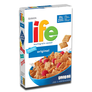Quaker Life Original Multigrain cereal 370g Quaker Life Original Multigrain cereal 370g