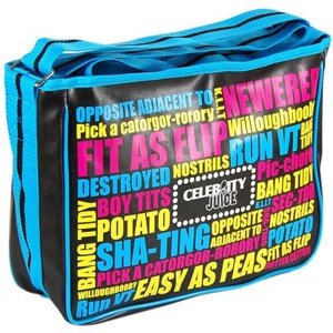 Pop Art Bag Celebrity Juice Satchel Pop Art Bag Celebrity Juice Satchel