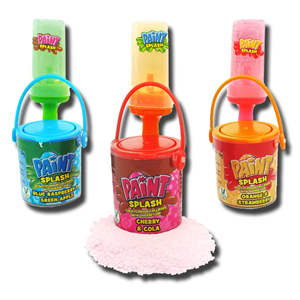 Crazy Candy Factory Paint Splash Lollipop & Dip 39g