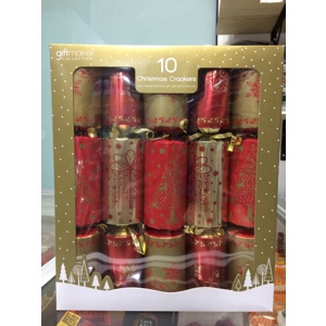 Giftmaker 10 Christmas Crackers Lux