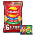 Walkers Crisps Variety Pack 6 x 25g