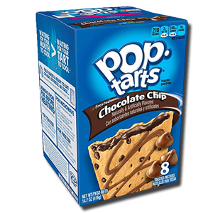 Kellogg's Pop Tarts Frosted Chocolate Chip 384g