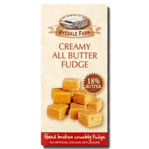 Ryedale Farm Vanilla Fudge 180g Ryedale Farm Vanilla Fudge 180g