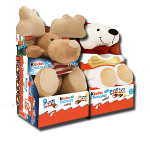 Kinder Chocolate Fluffy Toy 73g Kinder Chocolate Fluffy Toy 73g