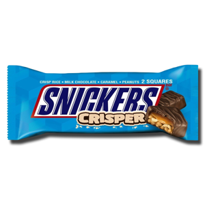 Snickers Crisp 2 Squares 40g Snickers Crisp 2 Squares 40g