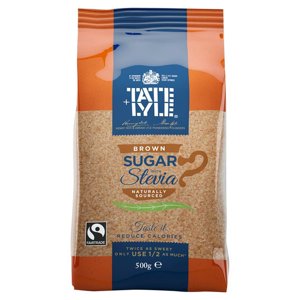 Tate & Lyle Brown Sugar with Stevia 500g Tate & Lyle Brown Sugar with Stevia 500g