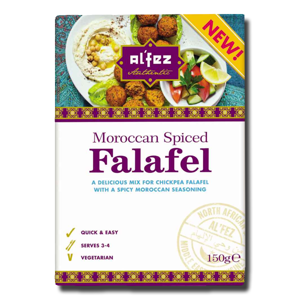 Al'Fez Moroccan Spiced Falafel 150g Al'Fez Moroccan Spiced Falafel 150g