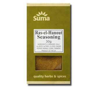 Suma Ras-el-Hanout Seasoning 30g Suma Ras-el-Hanout Seasoning 30g