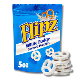 Flipz White Fudge Pretzels 141g