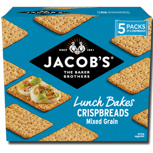 Jacob's Crispbreads Mixed Grain 5's 190g