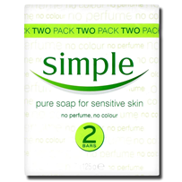 Simple Soap Sensitive Skin 2x125g