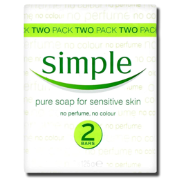 Simple Soap Sensitive Skin 2x125g