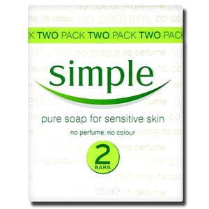 Simple Soap Sensitive Skin 2x125g