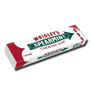 Wrigley's Spearmint Gum 7 Sticks