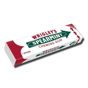 Wrigley's Spearmint Gum 7 Sticks