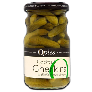 Opies Cocktail Gherkins 227g Opies Cocktail Gherkins 227g