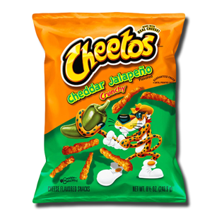 Cheetos Cheddar Jalapeno Crunchy 226.8g