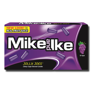 Mike and Ike Jolly Joes Chewy Grape Box 22g Mike and Ike Jolly Joes Chewy Grape Box 22g